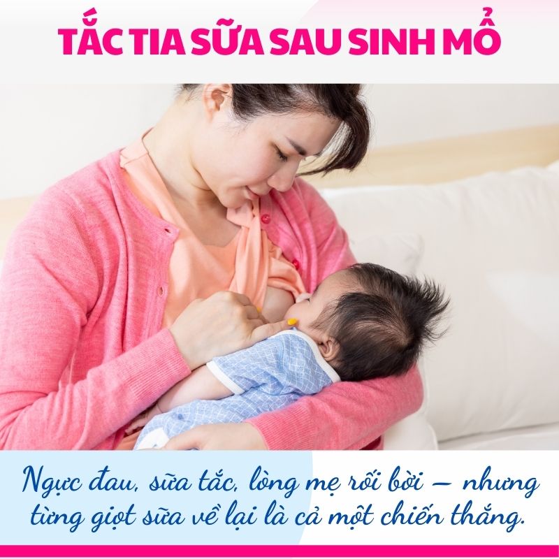 Ngực đau, sữa tắc, lòng mẹ rối bời – nhưng từng giọt sữa về lại là cả một chiến thắng.